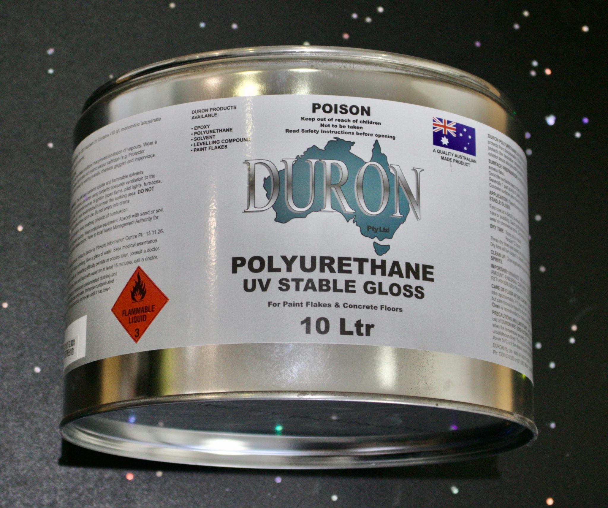 Duron Polyurethane  Non Yellowing  Gloss 10 Litre 