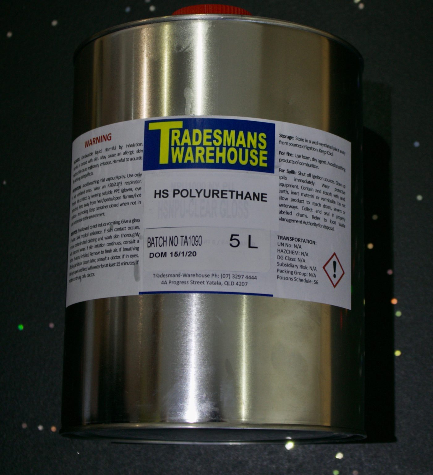 Tradesmans Warehouse High Solids UV Polyurethane Tradesmans Warehouse